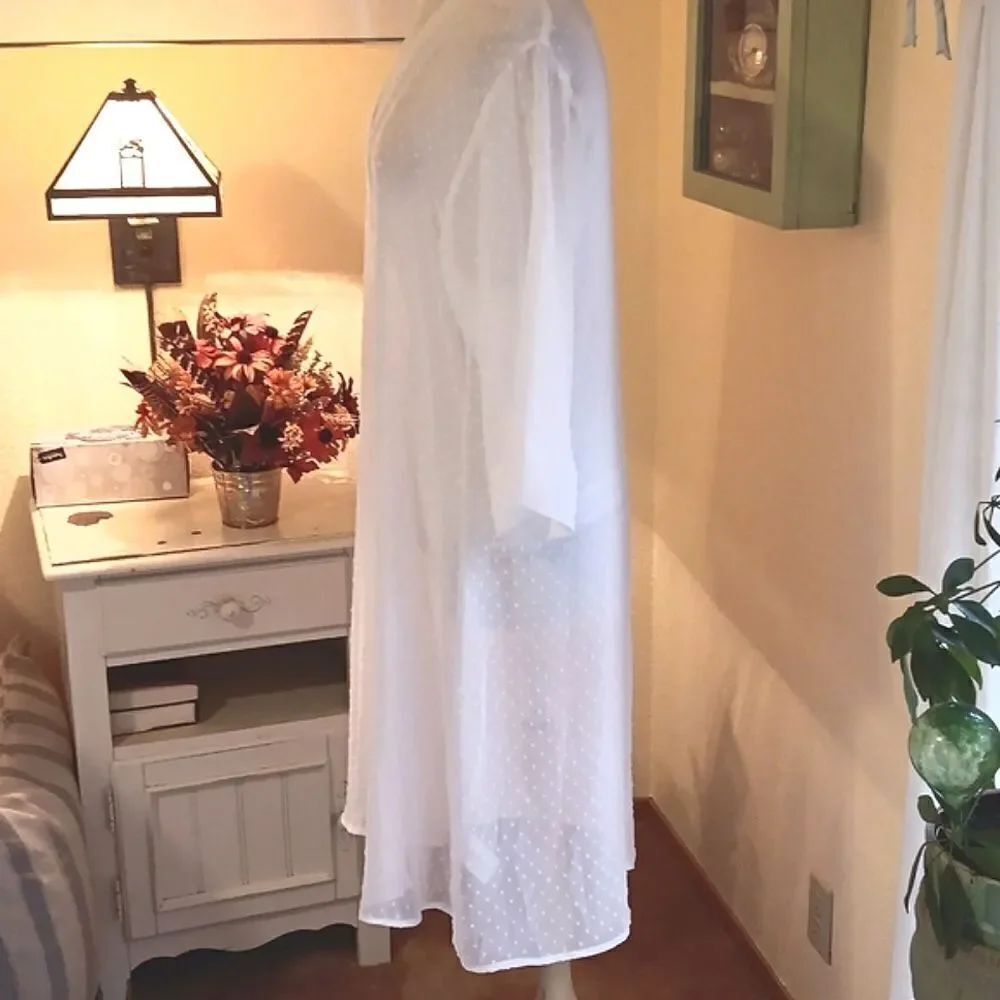 Express Dotted Swiss Duster - Picture 4 of 10